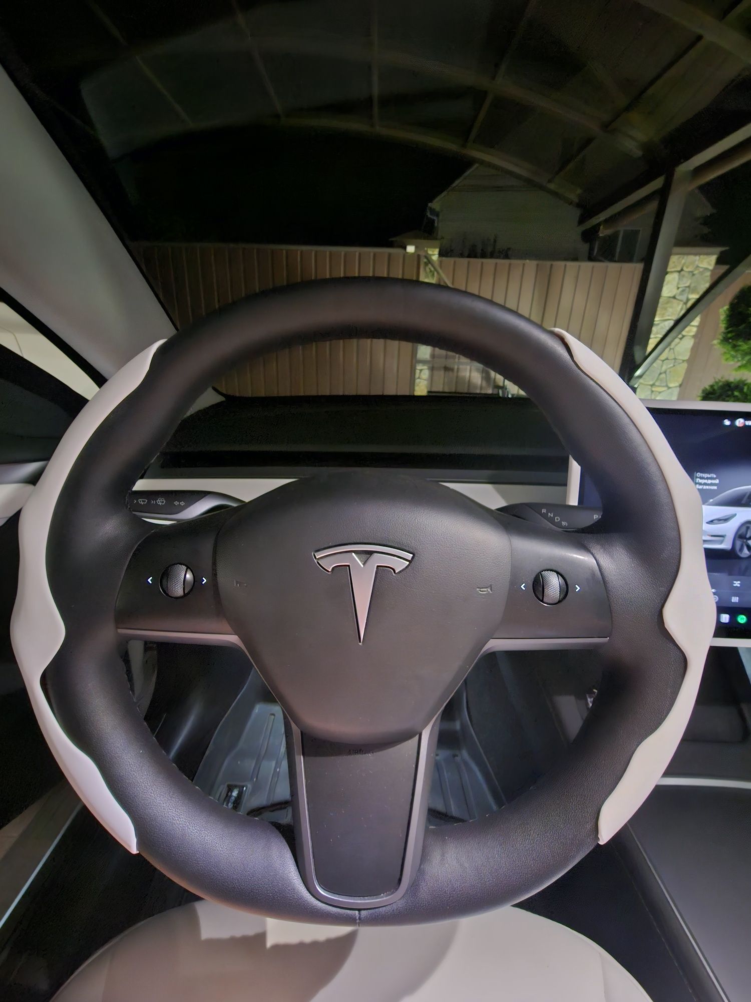 TESLA  3/ Y накладка на кермо
