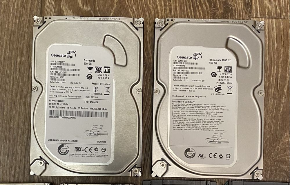 Жесткий диск HDD 3.5 500гб для компьютера.