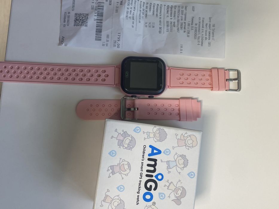 Дитячий смарт-годинник AmiGo GO009