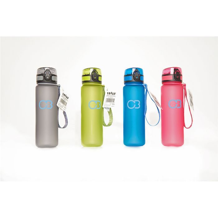 bidon 650ml tritan różowy