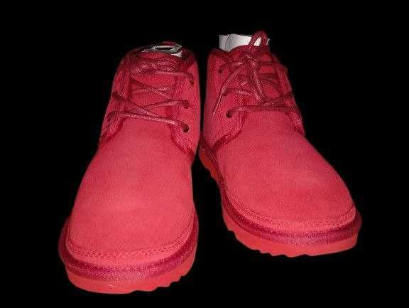 Нові оригінальні ugg червоні натуральні замшеві