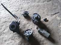 Części alternator , pompa wspomagania,itp Mercedes W 211 OM642 3.0 CDI