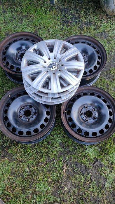 Oryginalne felgi stalowe 16 vw