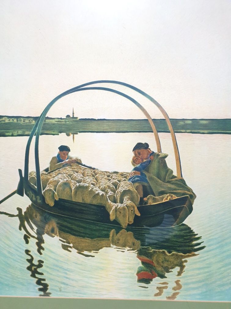 Grande quadro com impressão  "Ave Maria" de Giovanni Segantini