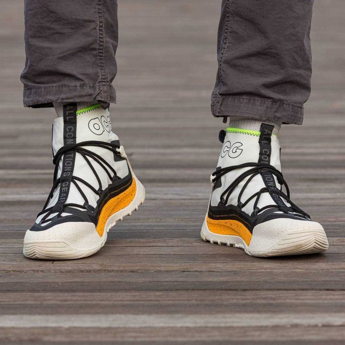 Кросівки Nike ACG Terra Antarktik Gore-Tex White/Orange premium