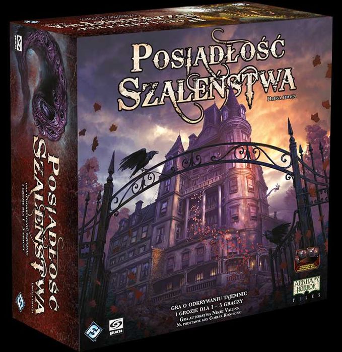 Posiadłość Szaleństwa 2 ed. gra nowa w folii HIT sklep fvat