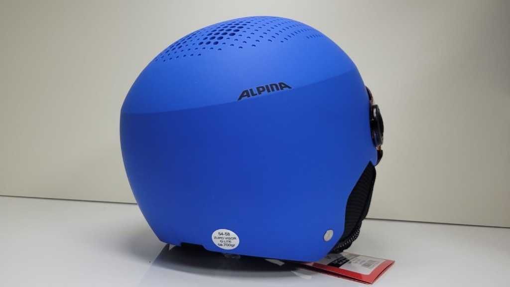 Kask narciarski ALPINA ZUPO VISOR Q-LITE 54-58cm