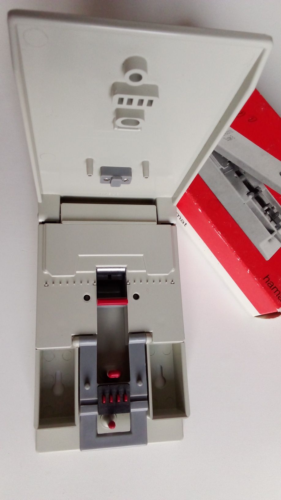 Prensa automática vintage para filmes Super 8