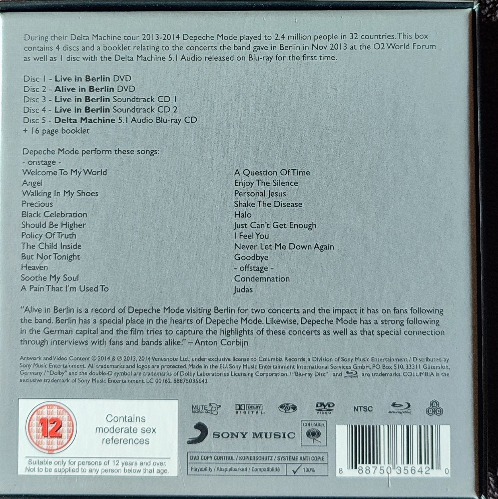 Depeche Mode - Live in Berlin (box)