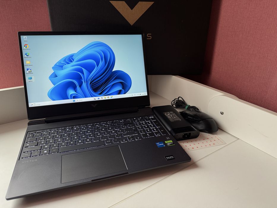 Ноутбук игровой HP Victus 15 (15",i5(12gen),16 Gb ОЗУ,512Gb,RTX3050)