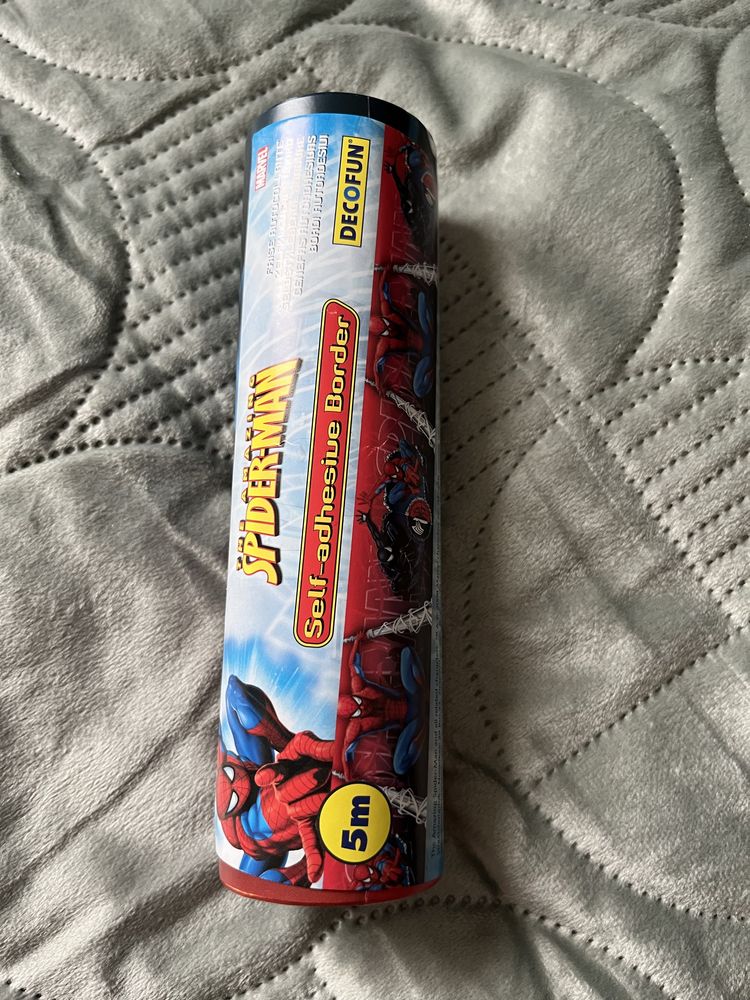 Border pasek dekoracyjny Spiderman tapeta samoprzylepna