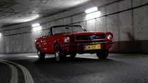 Ford Mustang 1965 kabrio auto Do Ślubu na wesele