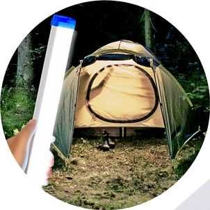 Cвітильник на акумуляторі BK-500 USB з магнітним кріпленням | Лампа