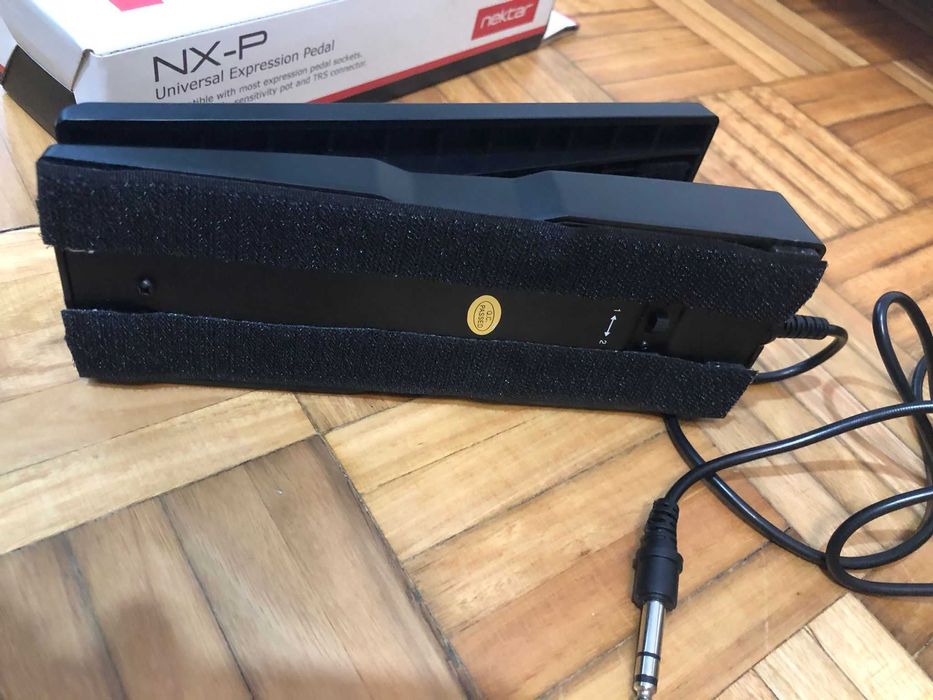 Pedal de expressão e volume como novo