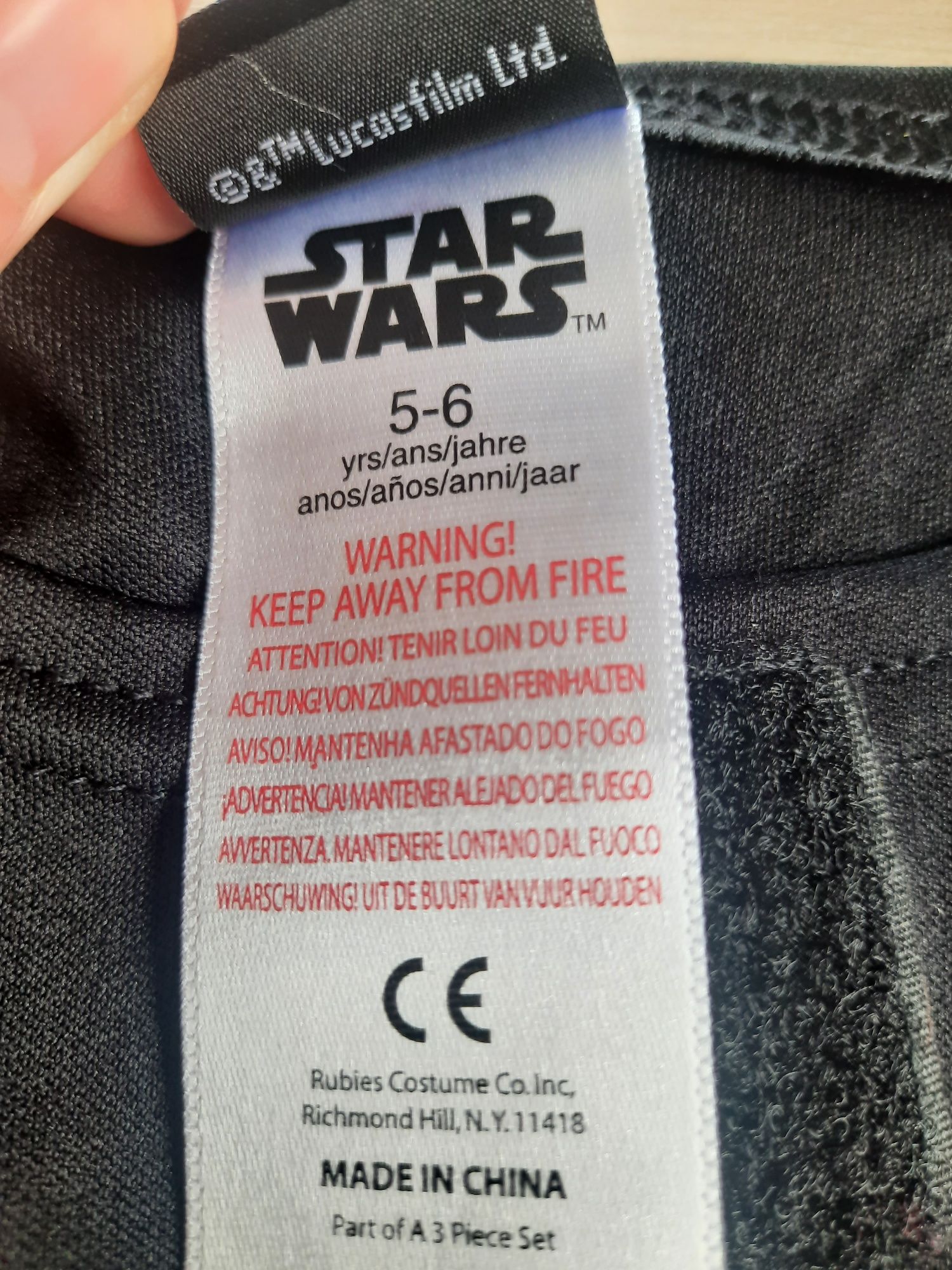 Padme Lady Vader Star Wars Gwiezdne Wojny strój przebranie 5-6 lat