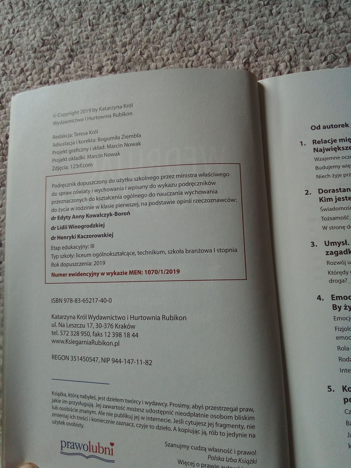 Wychowanie do życia w rodzinie