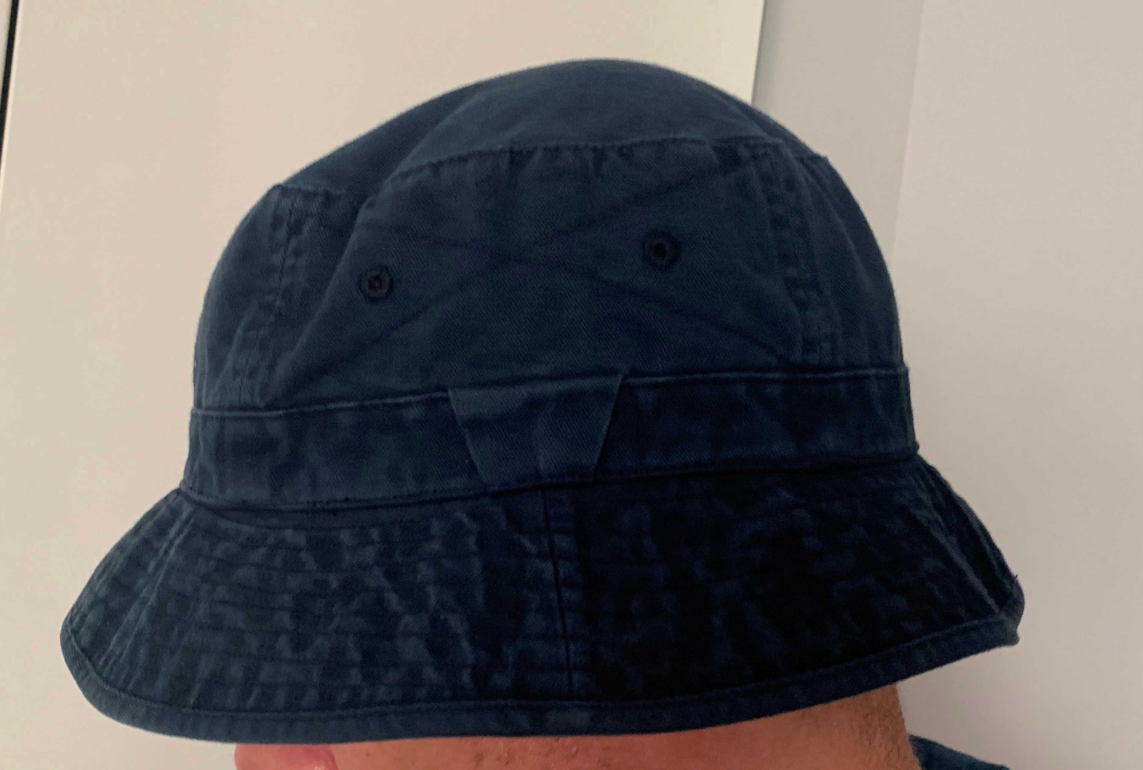 LEE bucket hat granatowy