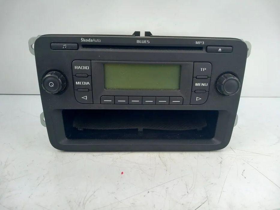 Radio Fabryczne CD MP3 BLUES Skoda Fabia II 2013r 5J0035152A