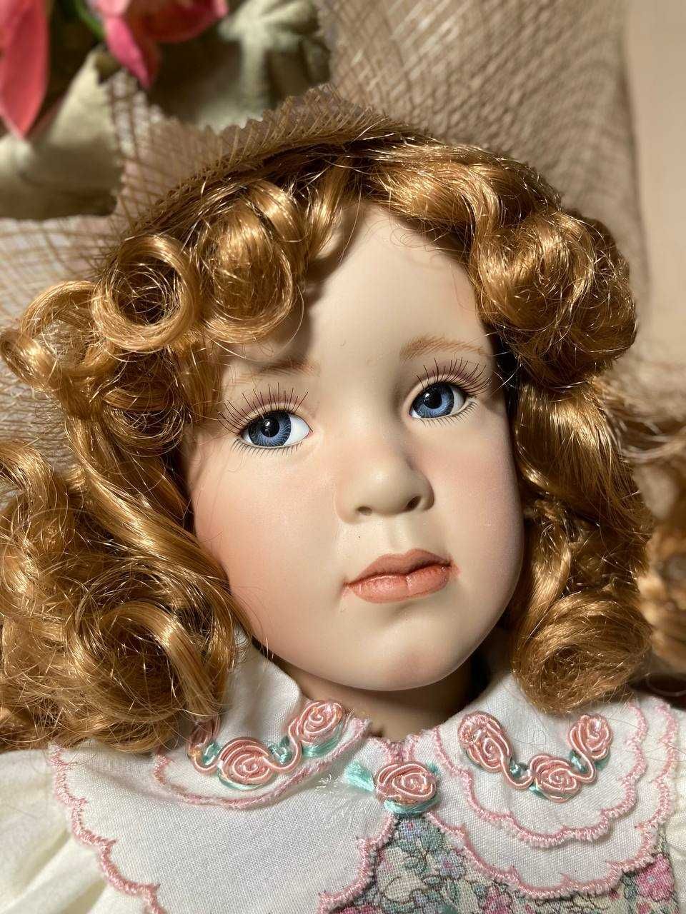 Кукла коллекционная фарфоровая CAROLINE от Pamela Phillips