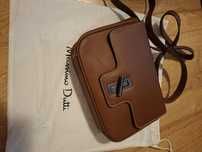 Torebka massimo dutti srednia brązowa skora stan bdb