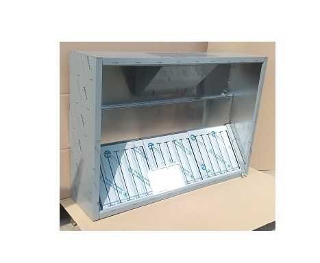 okap gastronomiczny 150x100x35 centralny nawiewny