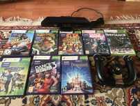 Кінект xbox360 та диски до нього,