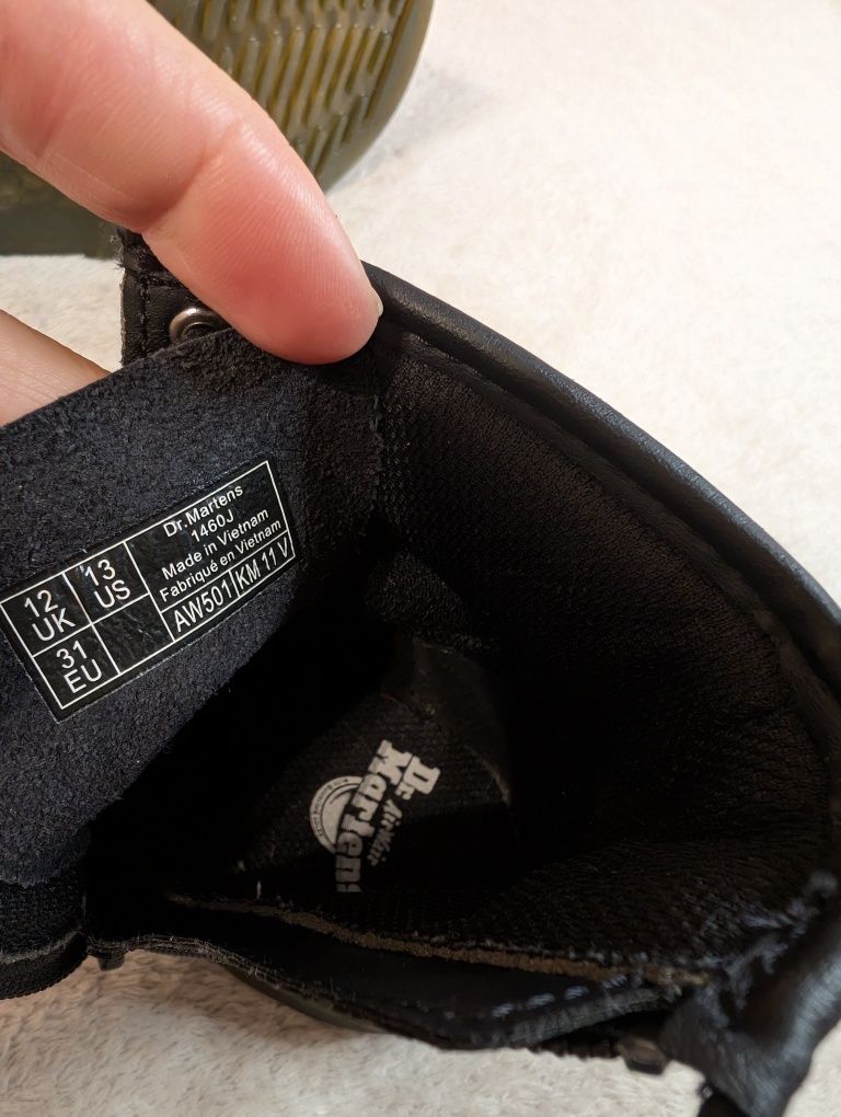 Черевики ботінки Dr. martens  31 р. 19.5 см