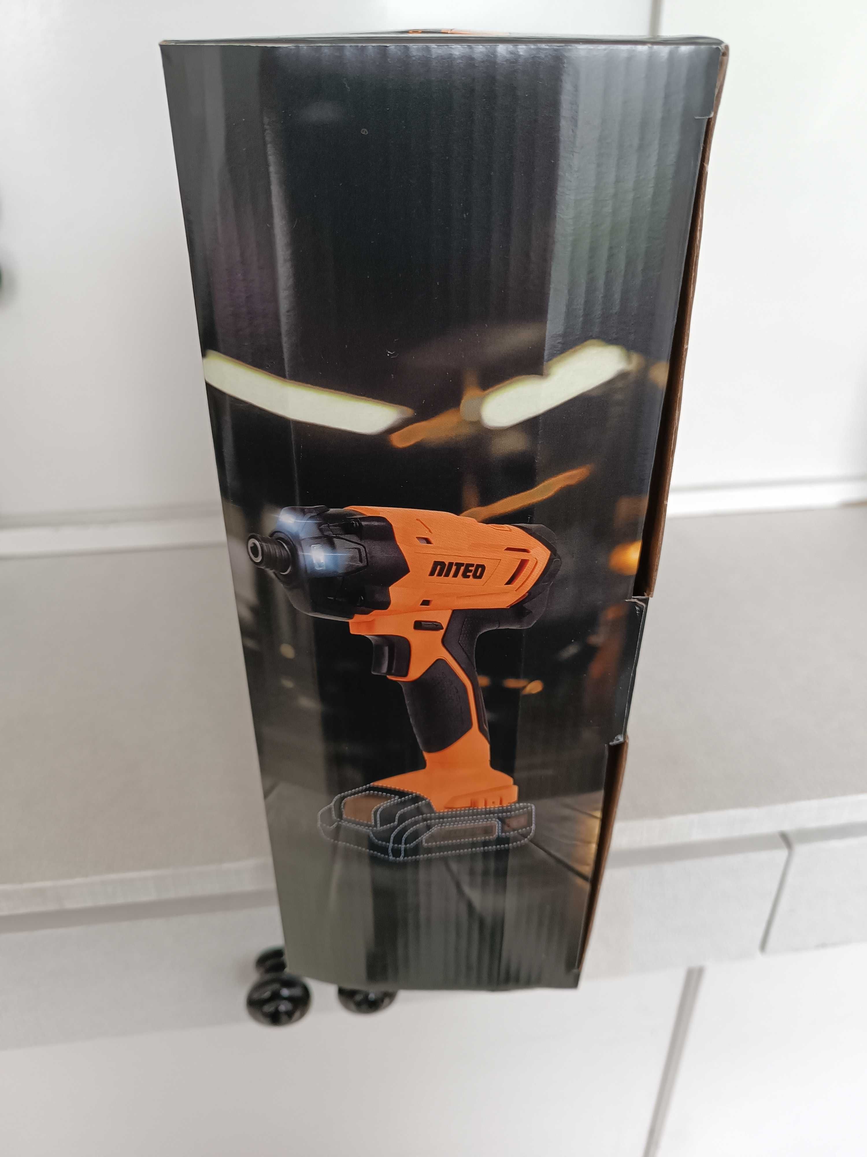 Akumulatorowa zakrętarka udarowa Niteo 20 V Max, 1/4'', 180 Nm