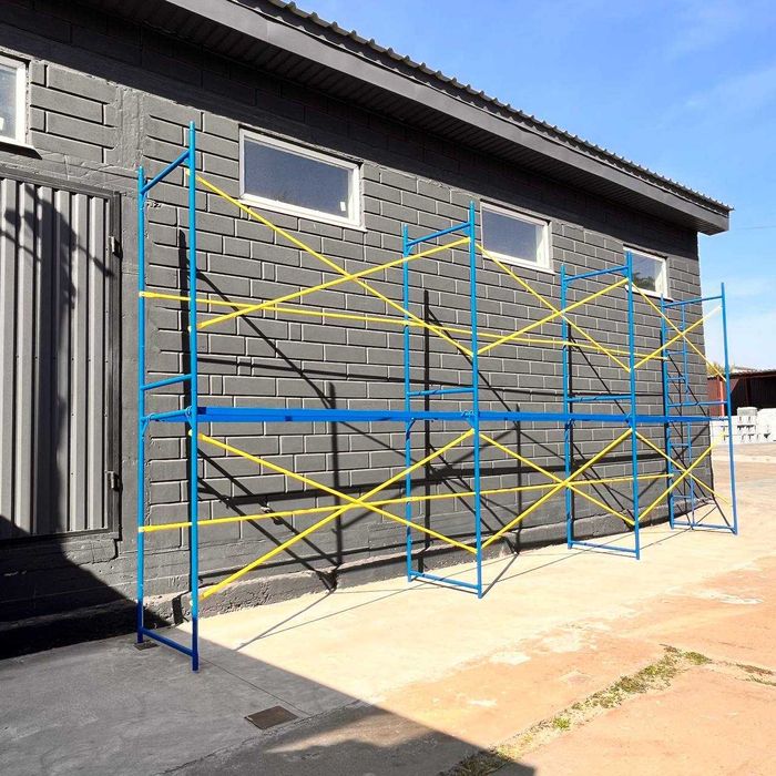 Будівельні рамні ліси 4х6 м, риштування до 40 м, строительные леса