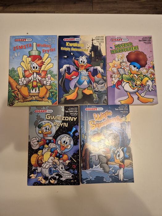 Komiksy Gigant - 13 tomikow