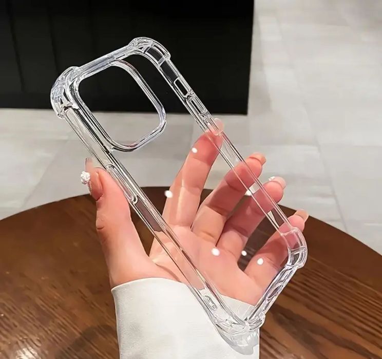 iPhone 15 PRO etui, case, cover - NOWY, przezroczysty :)