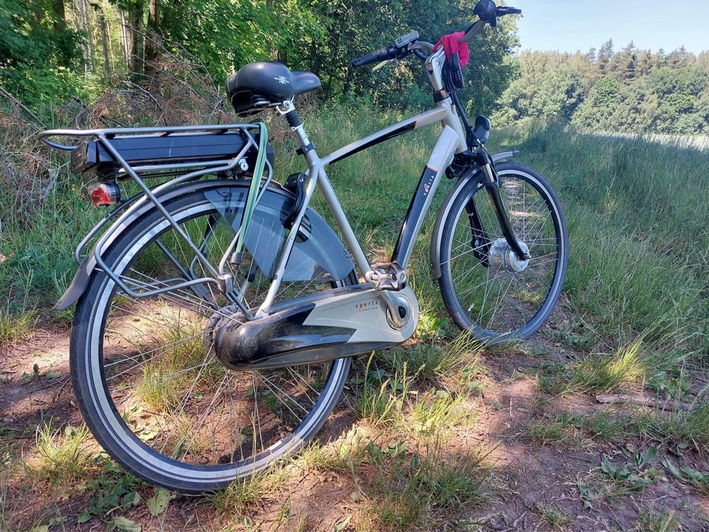 Rower elektryczny Sparta Oryginalny w pełni sprawny Wymieniona bateria