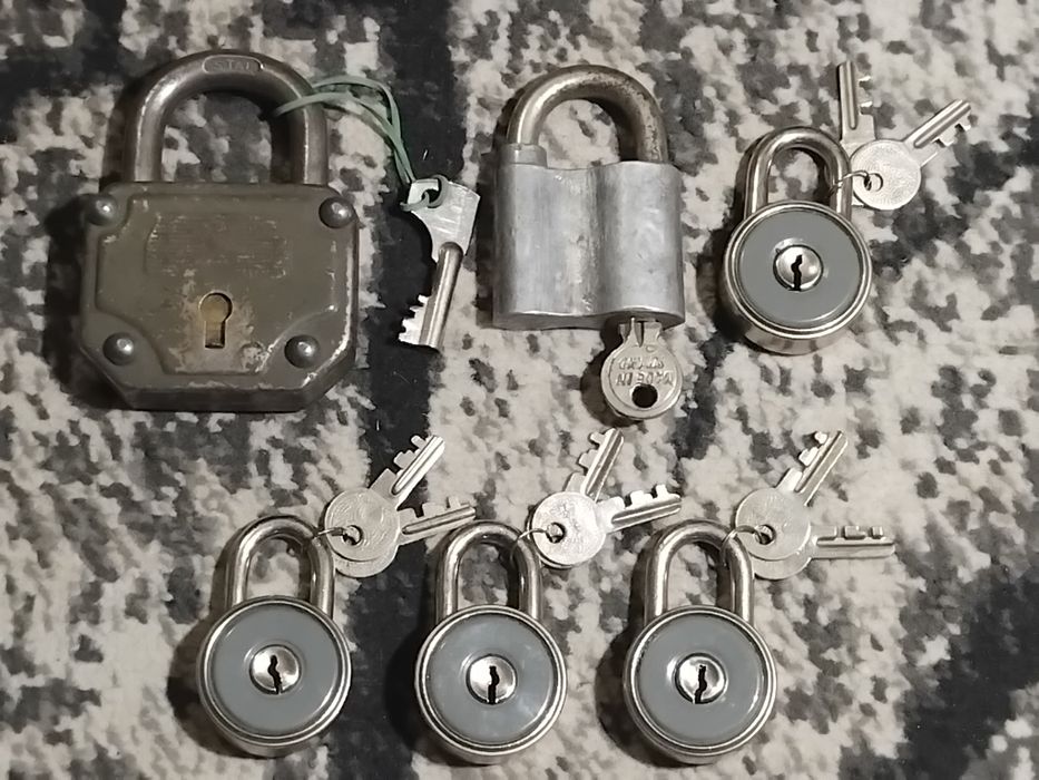 Porządki domowe kłódki