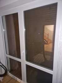 Okno balkonowe 185x220