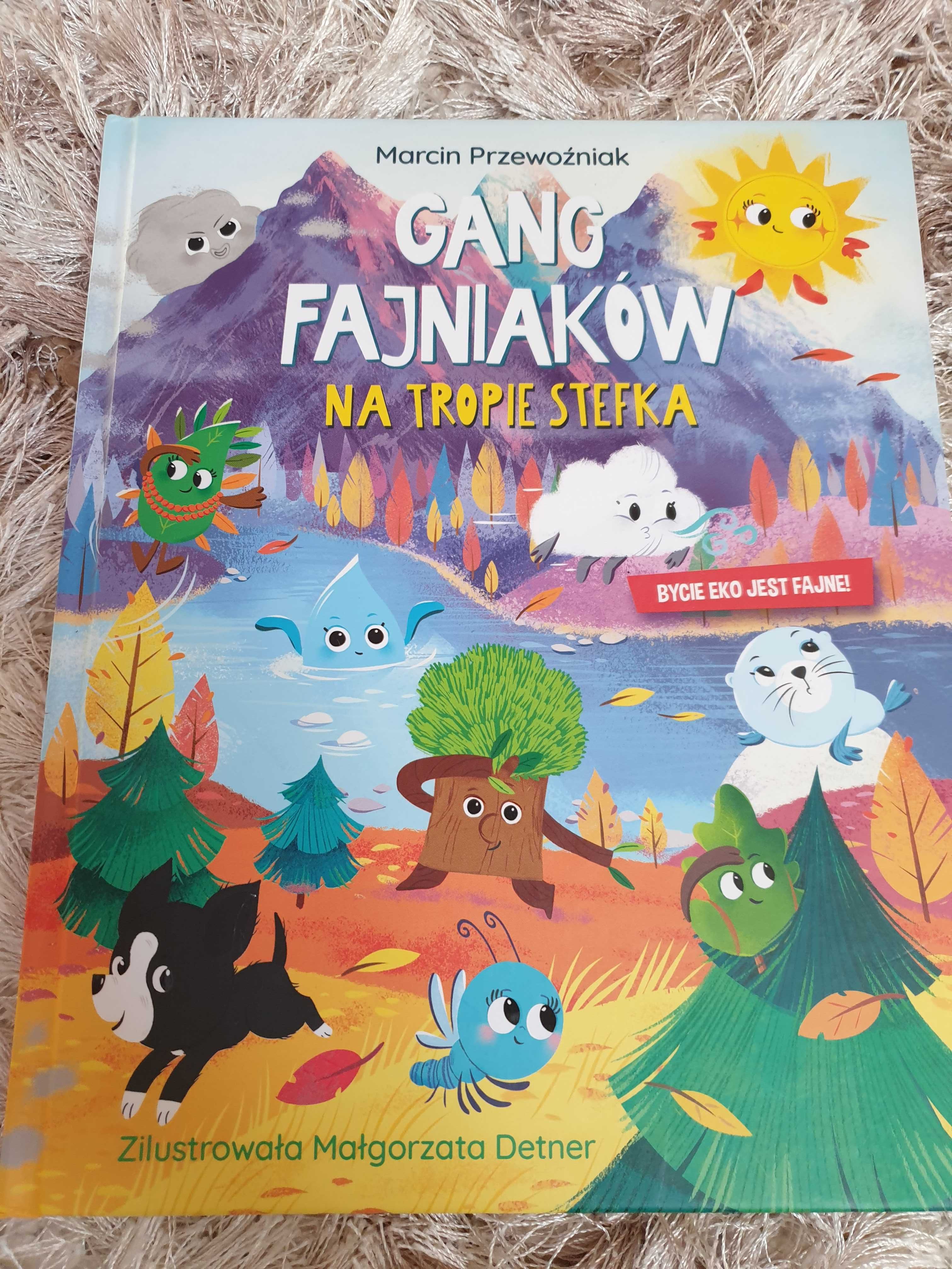 Nowa książka Gang Fajniaków Na tropie Stefka