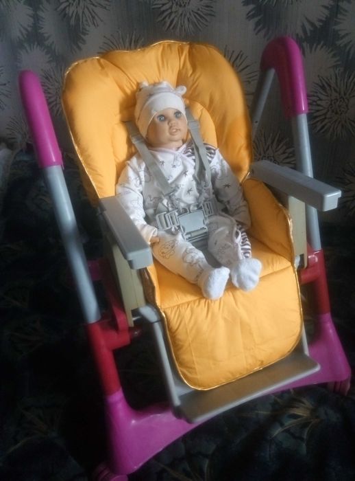 Стульчик кресло для кормления 4+ с новым чехлом Bambi