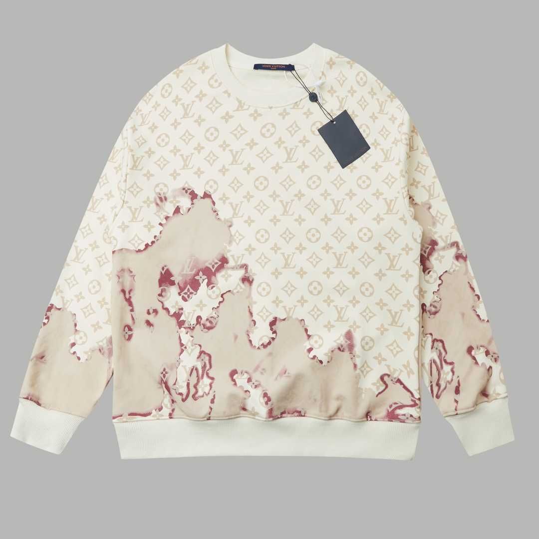 Bluza Louis Vuitton 1V z okrągłym dekoltem