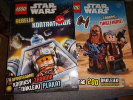 Lego star wars, książeczka zadania naklejki