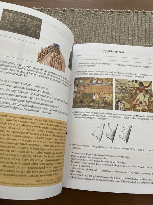 Wiesław Zdziabek, skoroszyt gimnazjalisty