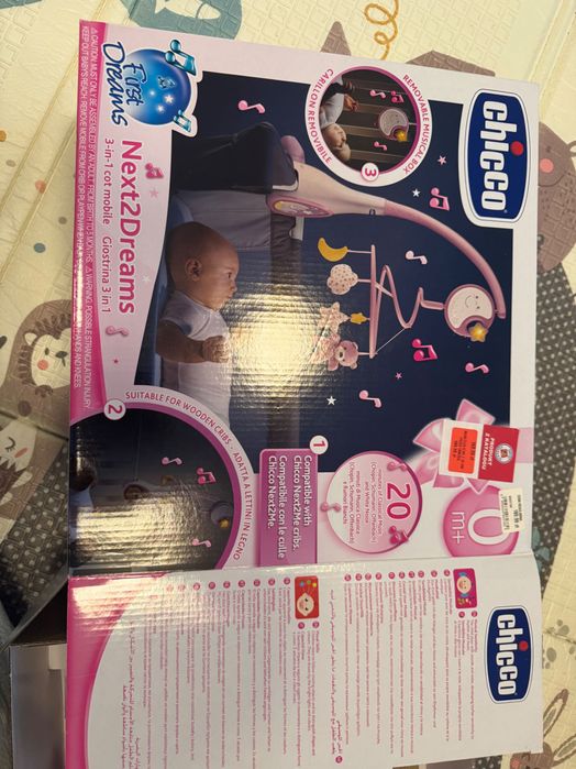 Chicco First Dreams Karuzela Next2Dreams Różowa