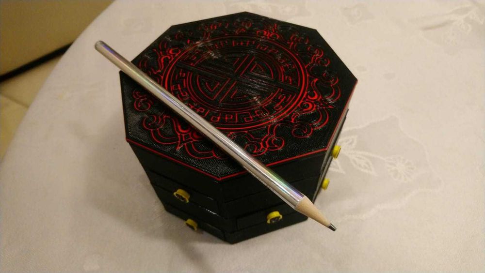 Pudełko Mistrza Fu 12 szufladek