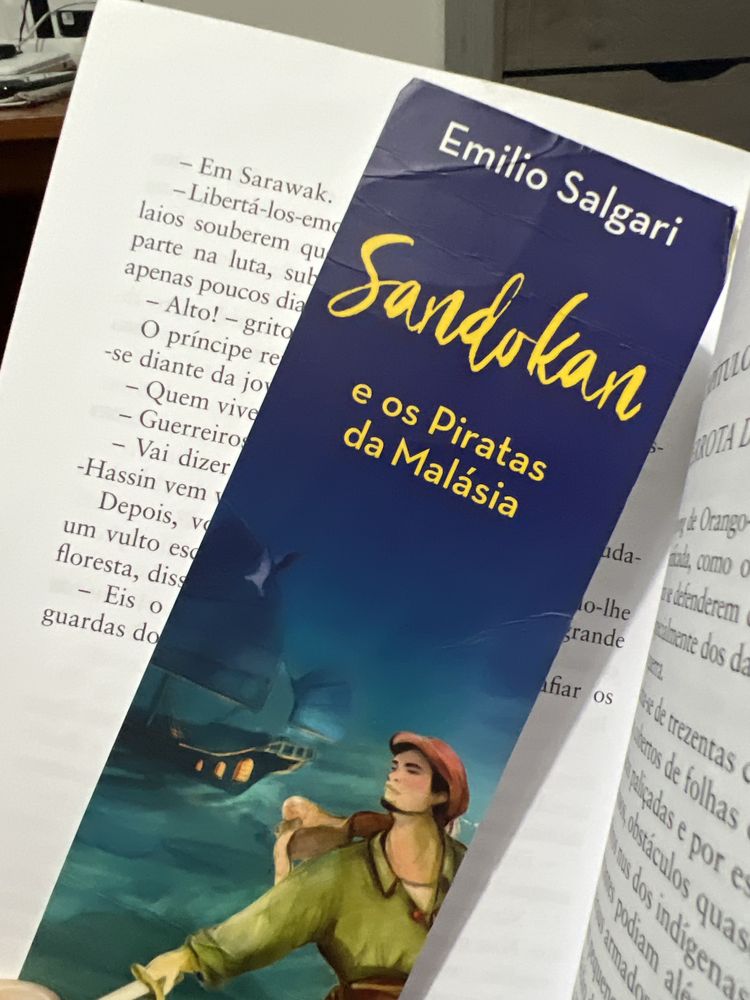 Livro Sandokan e os Piratas da Malásia