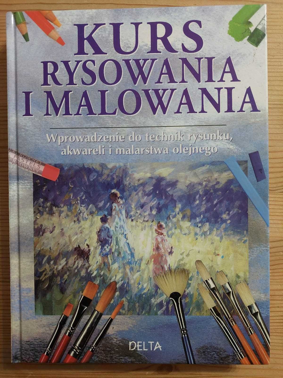 Kurs rysowania i malowania. Wprowadzenie do technik rysunku, akwareli