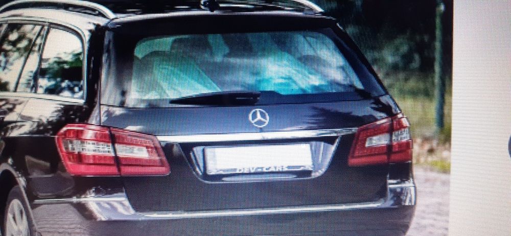 Mercedes w212 klapa tył kod 197 kompletna kombi