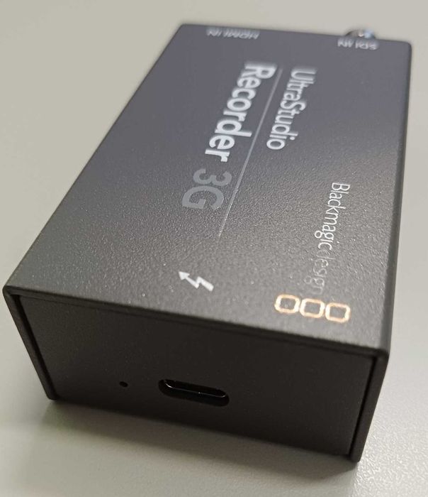 Blackmagic UltraStudio Recorder 3G – Novo, na caixa, Thunderbolt 3