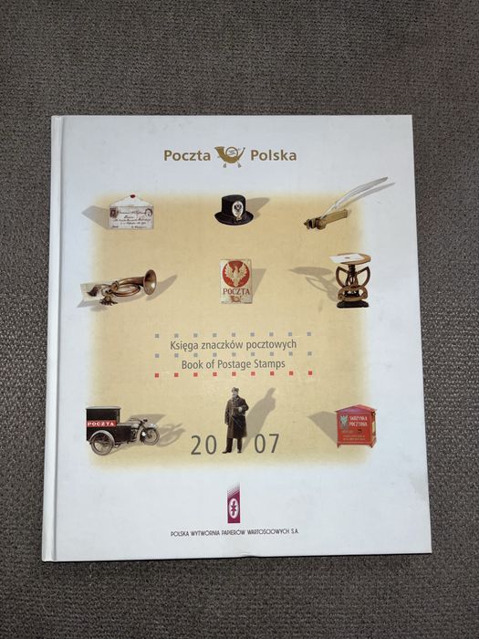 Księga znaczków pocztowych 2007