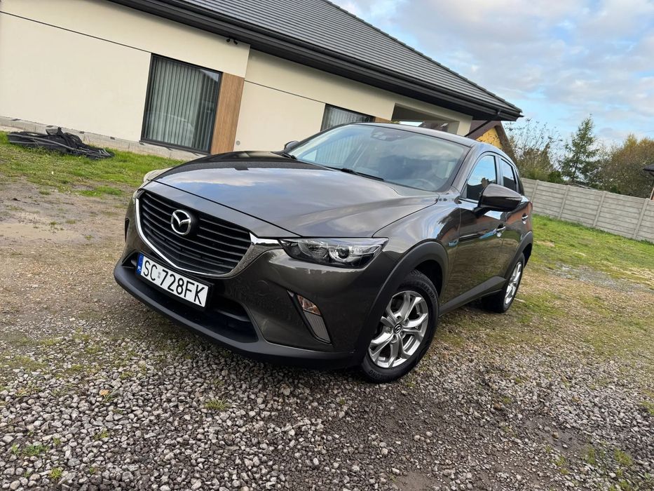 Mazda CX-3 2.0 Benzyna, Kamera, Klimatyzacja, Navi, Brązowy kolor, Zadbany
