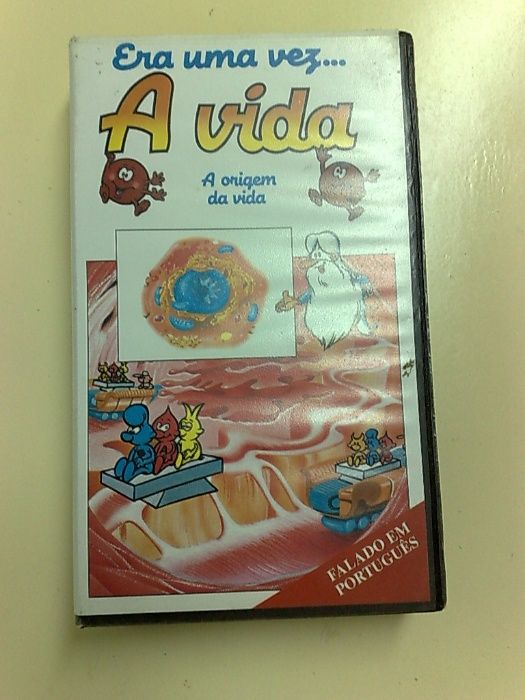 Cassete VHS Era uma vez A vida - Novo