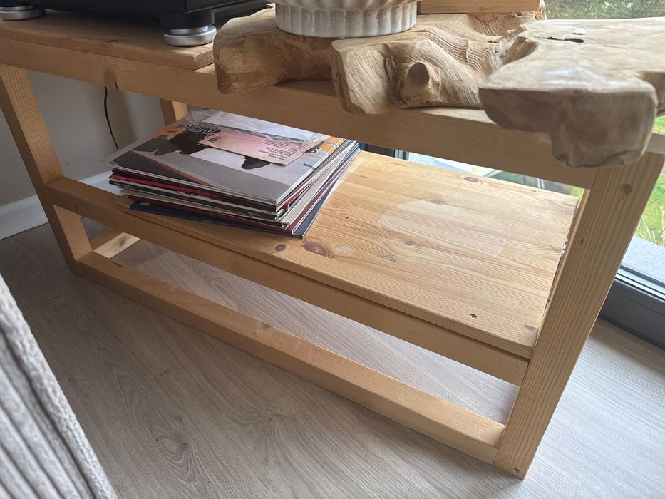Stolik na gramofon ręczna robota 97x38x50
