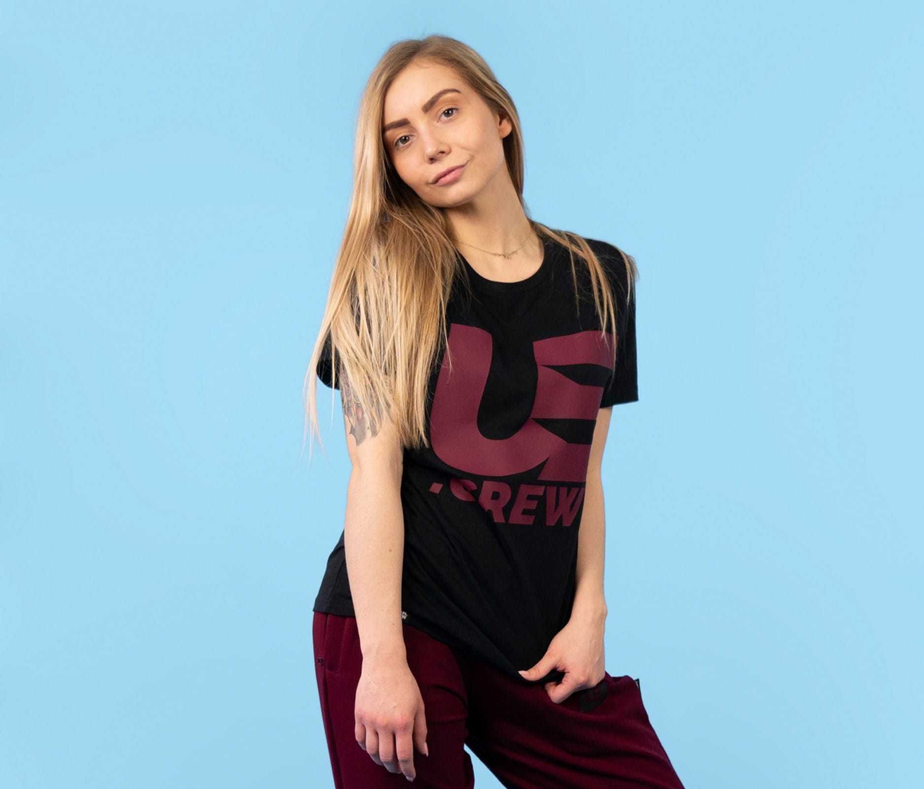 Koszulka damska taniec fitness Hip Hop S Polska Marka Wyprzedaż -80%